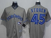 Toronto Blue Jays #45 Drew Storen Gray New Cool Base Stitched Jersey,baseball caps,new era cap wholesale,wholesale hats